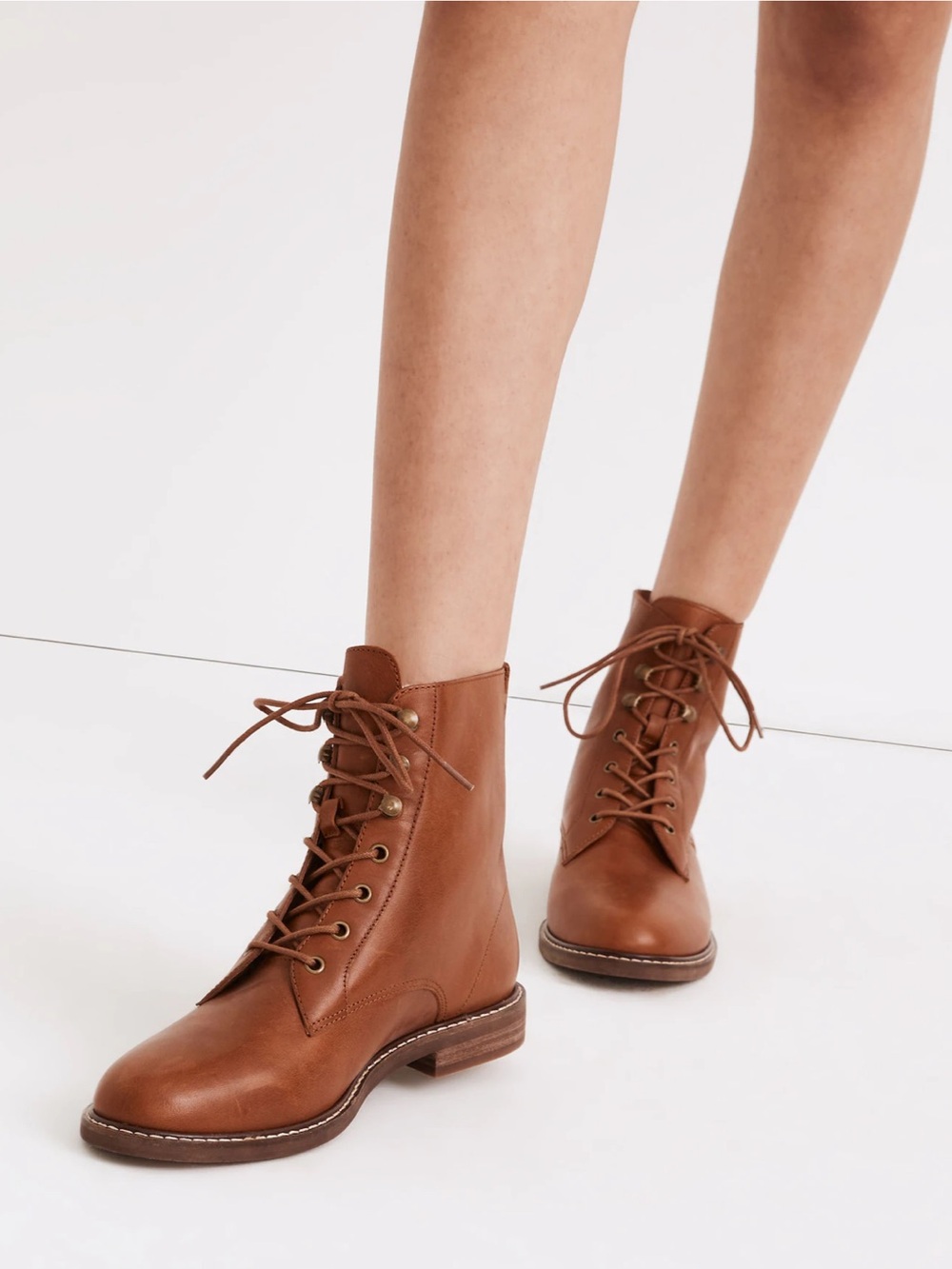 Madewell Kellie Lace-Up Boot